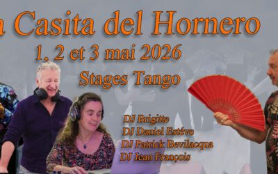 Stage et milonga des 1, 2 et 3 mai 2026