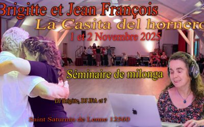 1 et 2 novembre 2025 Seminaire de milonga et milongas