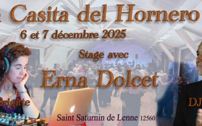 6 et 7 decembre 2025 Erna Dolcet stages et milongas