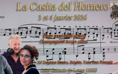 3 et 4 janvier 2026 stage gratuit champagne offert