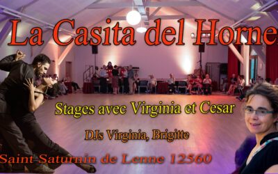 7 et 8 mars 2026 stages et milongas