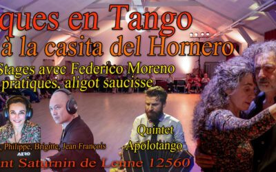 Pâques en Tango 3, 4, 5 et 6 avril 2026