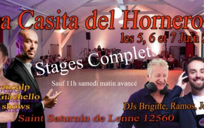 Casita des 5, 6 et 7 juin 2026