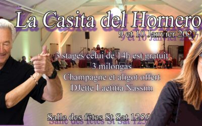 9 et 10 janvier 2027 stage gratuit champagne offert